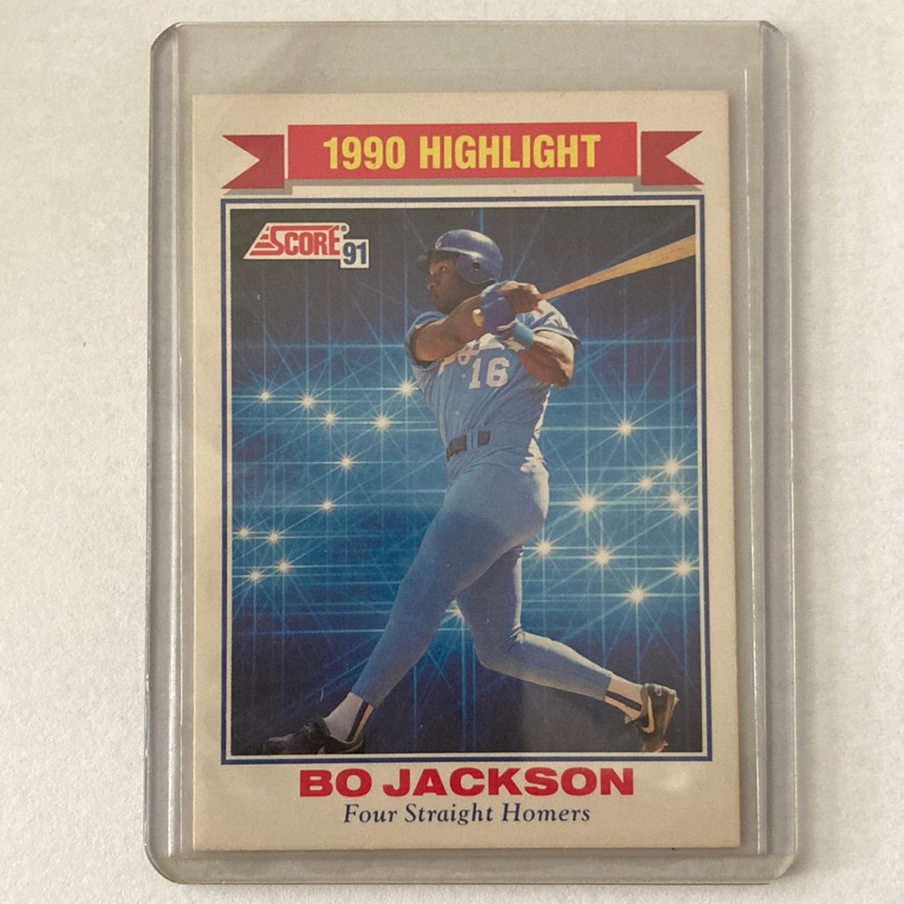 1991 SCORE BO JACKSON